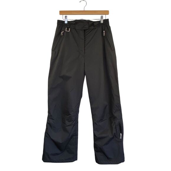 Origins by Mobius Snow Pants Womens Large Black Ski Wear Insulated - Picture 1 of 16